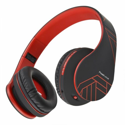 Słuchawki Bluetooth PowerLocus P2 (Czarny/Czerwony)