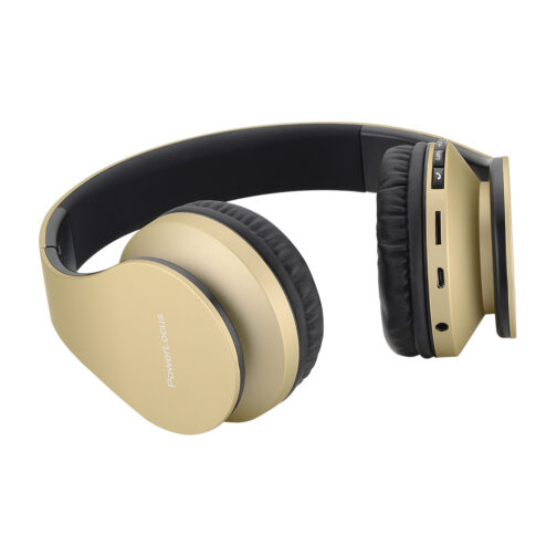 Bluetooth fejhallgató PowerLocus P1 (Arany)