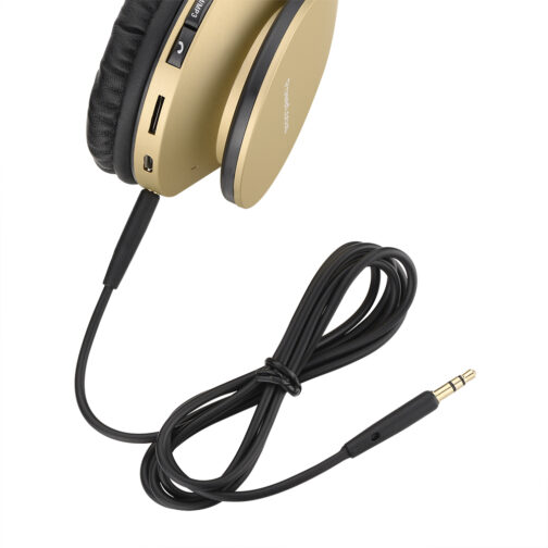 Bluetooth fejhallgató PowerLocus P1 (Arany)