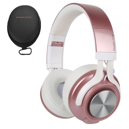 Bluetooth Слушалки PowerLocus P3 (Розово злато)