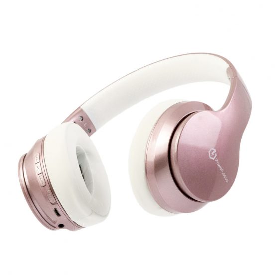 Bezprzewodowe słuchawki Bluetooth PowerLocus P6 — Różowe złoto