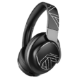 MoonFly - słuchawki bezprzewodowe z pasywną redukcją szumów (Czarny/Szary bez ANC)