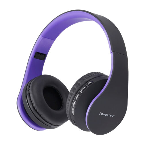 Bluetooth fejhallgató PowerLocus P1 (Lila)