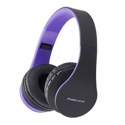 Słuchawki Bluetooth PowerLocus P1 (Fioletowy)