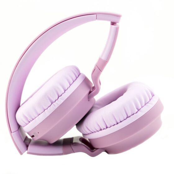 Buddy – Bezprzewodowe słuchawki dla dzieci /różowe/