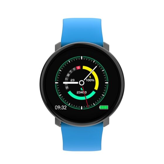 PowerLocus Smartwatch Fitness Tracker (albastru)