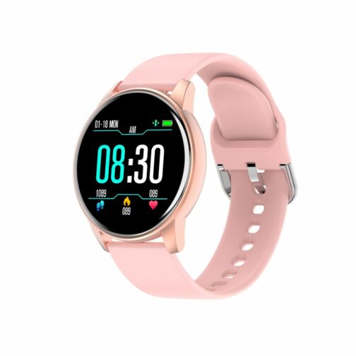 PowerLocus Smartwatch - Fitness Tracker (ροζ)