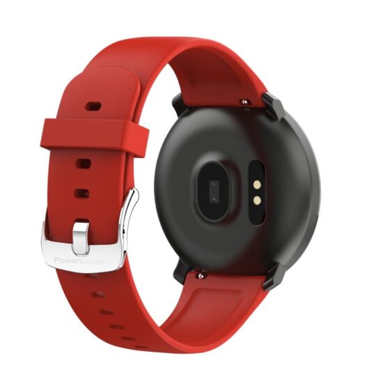 PowerLocus Smartwatch - Fitness Tracker (κόκκινο)