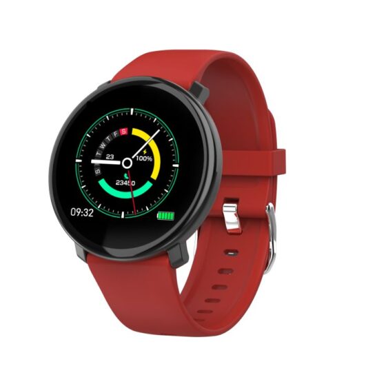 PowerLocus Smartwatch Fitness Tracker (roșu)