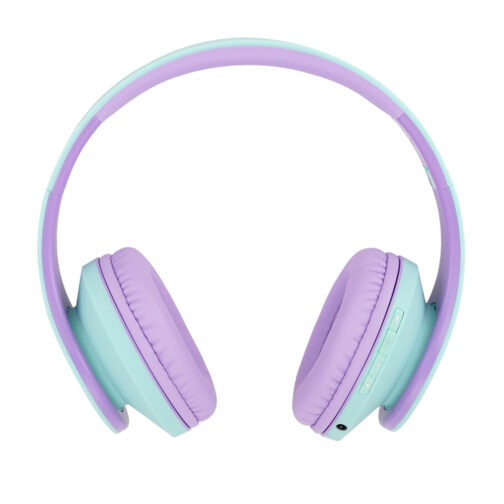 Παιδικά ακουστικά Over-Ear PowerLocus , (βιολετί /πράσινο)
