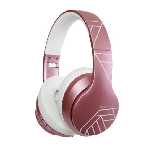 Bezprzewodowe słuchawki Bluetooth PowerLocus P6 — Matowe różowe złoto