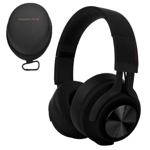 PowerLocus P3 Bluetooth fejhallgató - matt fekete