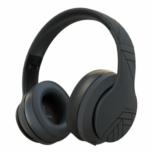 Vezeték nélküli Bluetooth fejhallgató PowerLocus P6  - Fekete szőnyeg