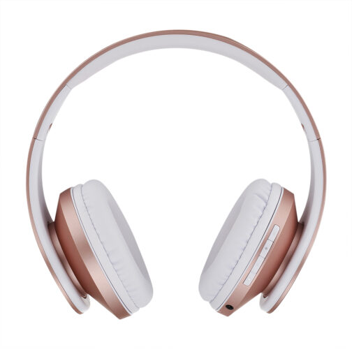Słuchawki Bluetooth PowerLocus P2 dla dziec (różowe złoto)
