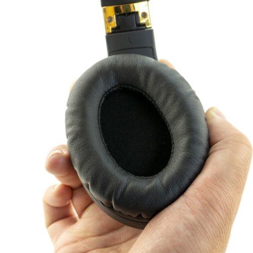 Słuchawki bezprzewodowe PowerLocus P4 Plus (Czarny/Złoto)