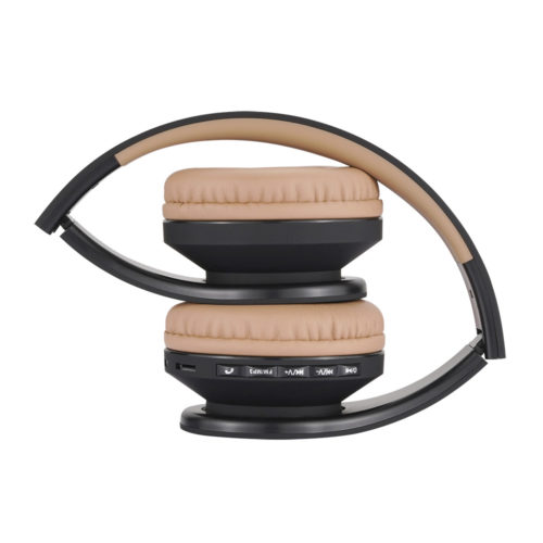 Słuchawki Bluetooth PowerLocus P1 (Czarny/Brązowy)