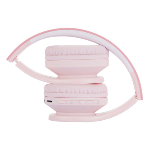 Căști Bluetooth PowerLocus P1 pentru copii (roz)