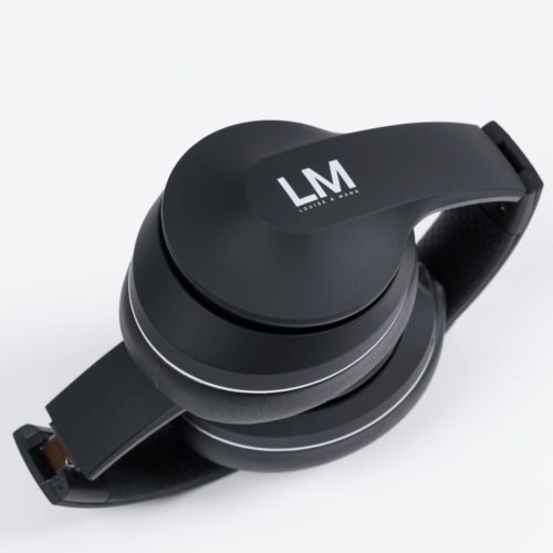 Louise&Mann 4 Bluetooth fejhallgató - fekete