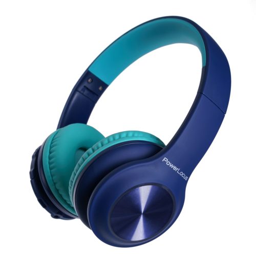 Безжични Детски Bluetooth Слушалки PowerLocus PLED, (сини)