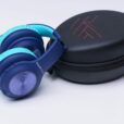 Bezprzewodowy zestaw słuchawkowy Bluetooth dla dzieci PowerLocus PLED, (niebieski)