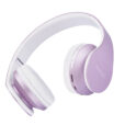 Bluetooth fejhallgató PowerLocus P1  (Fehér / Lila)