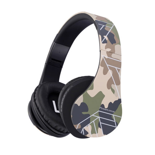 Παιδικά ακουστικά Over-Ear PowerLocus  P2 (Camo)