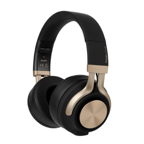 Słuchawki Bluetooth PowerLocus P3 (Czarny/Złoty)
