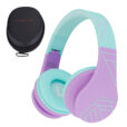 Căști Bluetooth PowerLocus P1 pentru copii (Verde/Violet)