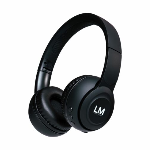 Louise&Mann 2 fejhallgató, vezeték nélküli, Bluetooth – fekete