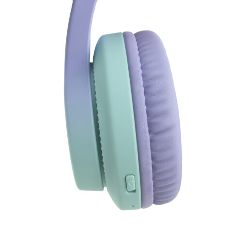Vezeték nélküli gyermek Bluetooth fejhallgató PowerLocus Mio, Lila