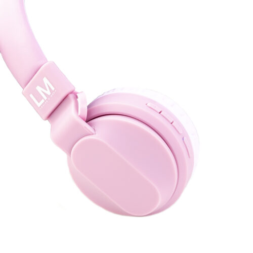 Bezprzewodowe słuchawki dziecięce Bluetooth, Louise&Mann 3 (Różowa)