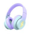 Ασύρματα παιδικά ακουστικά Bluetooth PowerLocus Mio, Μωβ