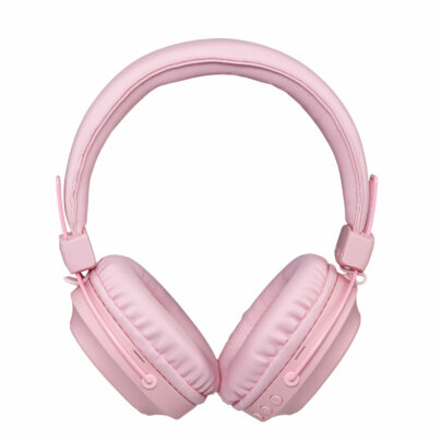 Louise&Mann 5 fejhallgató, vezeték nélküli, Bluetooth – Rózsaszín