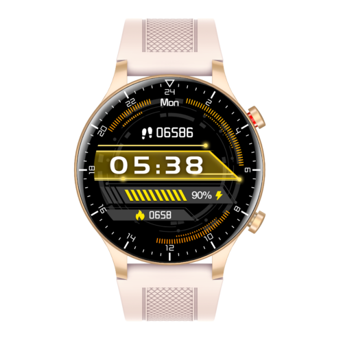 Smart Watch PowerLocus PW7, (χρυσαφένιος)