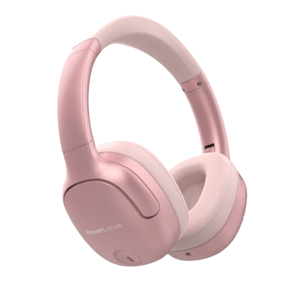 Bluetooth Слушалки PowerLocus P7 (Розово злато)