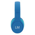 Căști Bluetooth fără fir pentru copii Louise&Mann K1 Kids, albastru