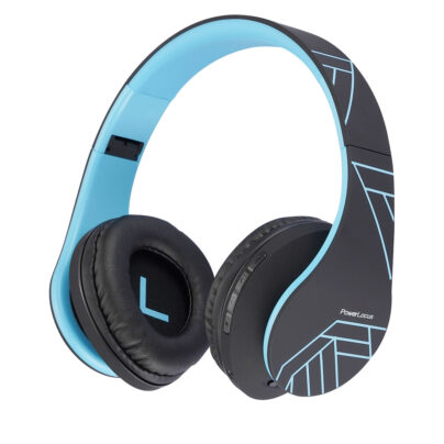 Bluetooth fejhallgató PowerLocus P2 (Fekete/Kék)