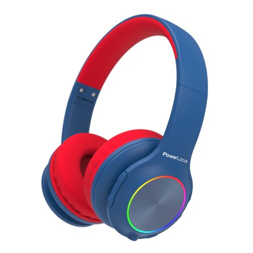 Παιδικά ακουστικά Over-Ear PowerLocus PLED (κόκκινο)